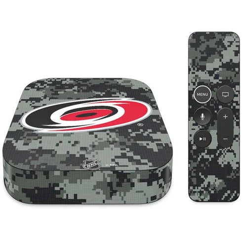 NHL Carolina Hurricanes Camo Apple TV Skin